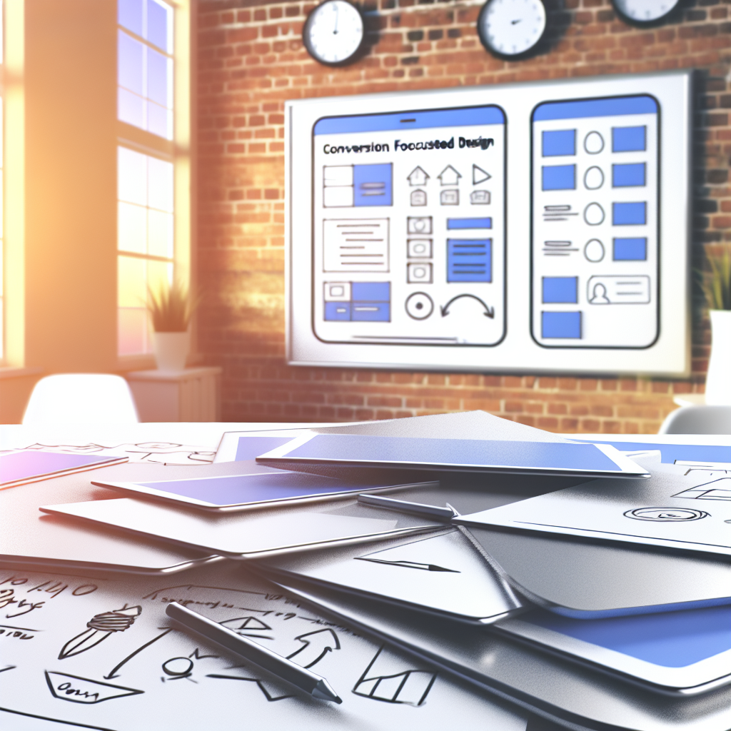 Illustration for: conversion-focused design strategies